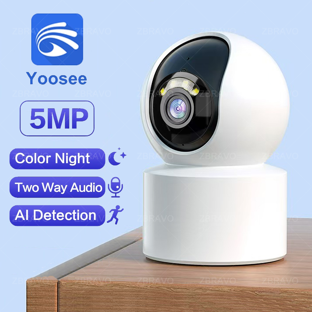 Home Cinema Sony - Yoosee 5MP WiFi seguridad PTZ cámara
