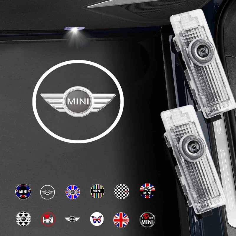 Home Cinema Projector - 2 luces LED de bienvenida para