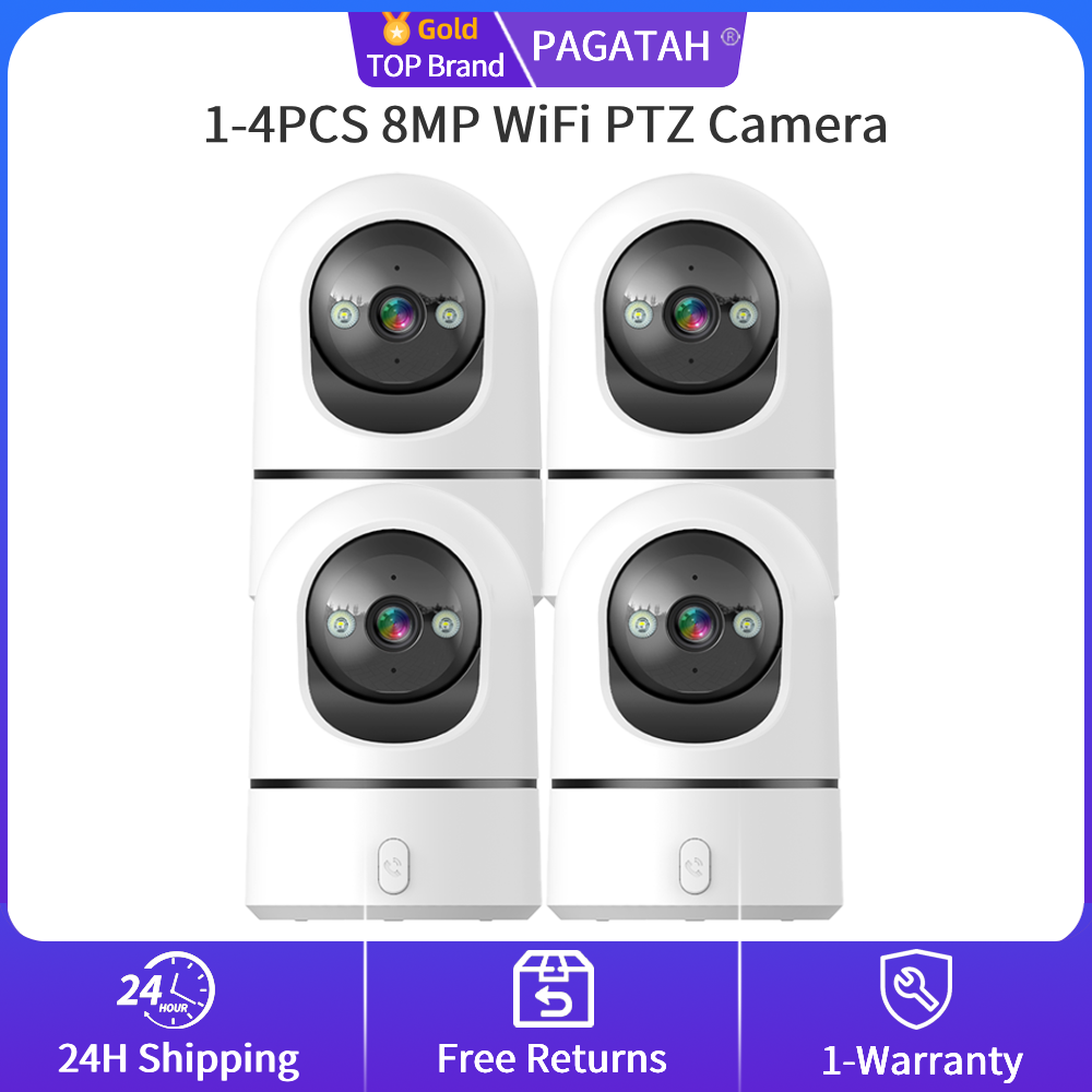 Home Cinema Sony - 1-4 Uds 8MP WiFi cámara PTZ