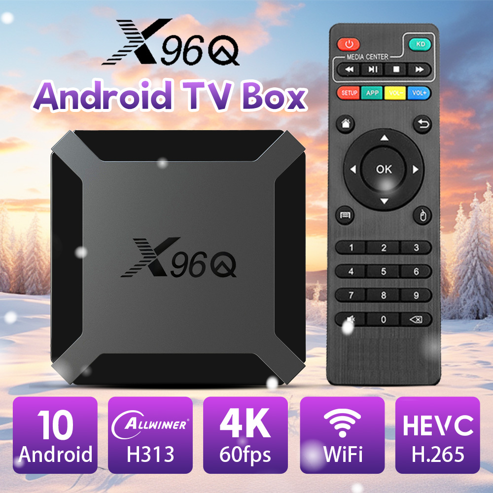 Home Cinema Quad - X96Q Android TV Box Quad Core