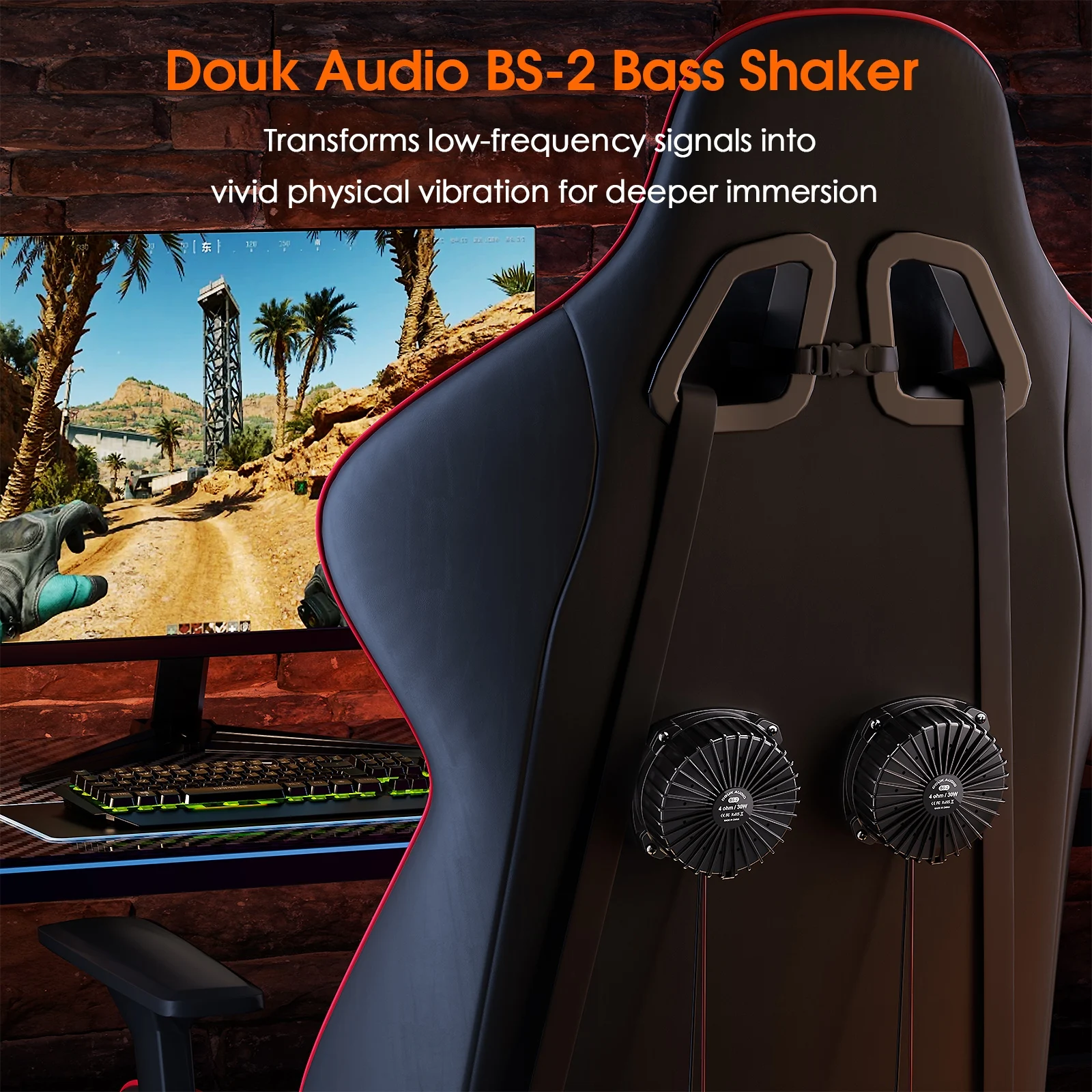 Douk Audio BS-2 30W 4Ω Vibrado - Home Cinema Installation reseña y precio