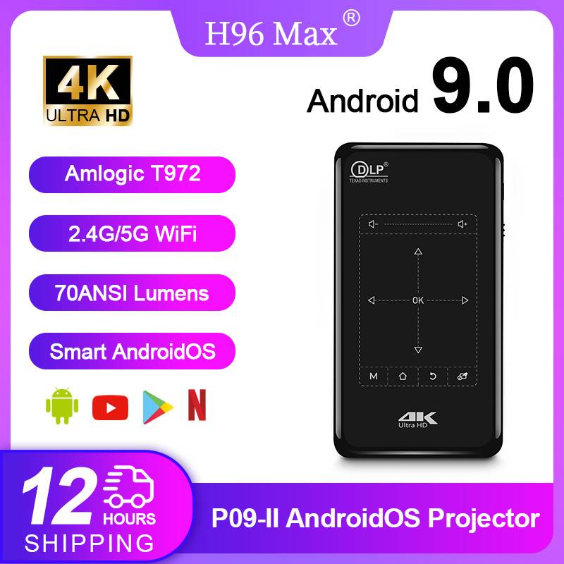 Mini Proyector DLP Portátil P0 - Home Cinema Quad reseña y precio