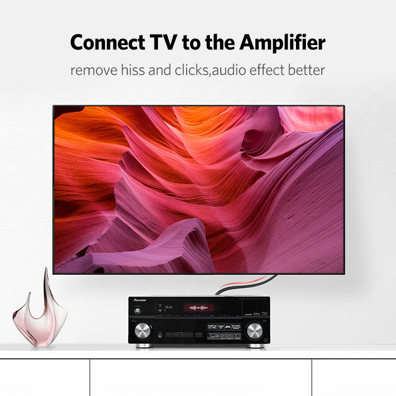 Ugreen-Cable de audio para dis - Home Cinema Installation reseña y precio