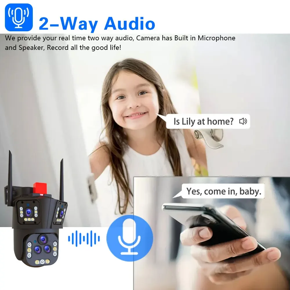 Ultra 20MP 10K WIFI PTZ Contro - Home Cinema Sony reseña y precio