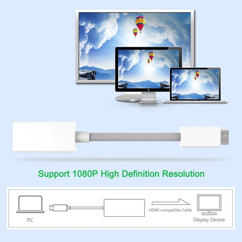 Mini Displayport 4K a HDMI, Ca - Home Cinema Projector reseña y precio