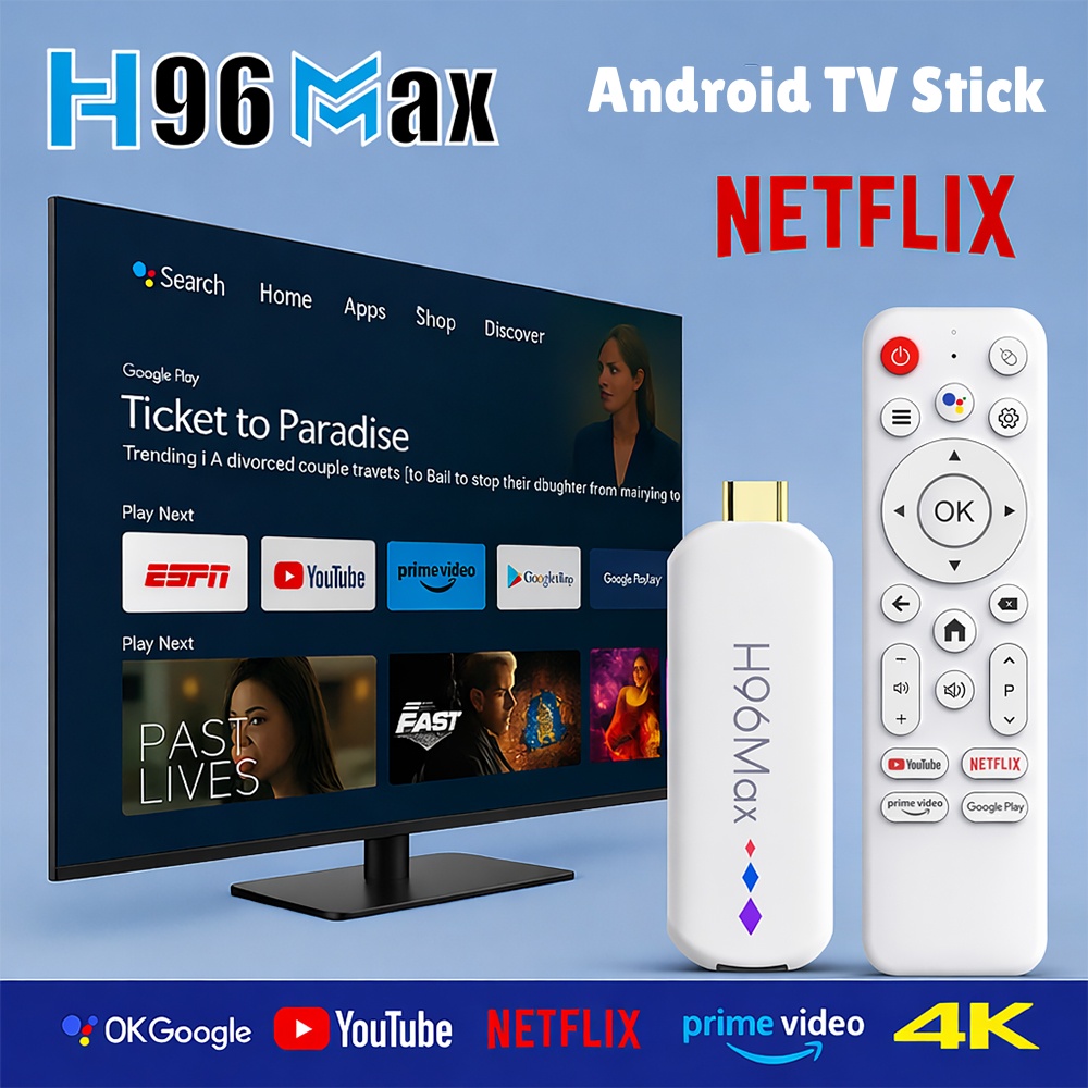 H96 Max TV Dongle Amlogic S905 - Home Cinema Quad reseña y precio