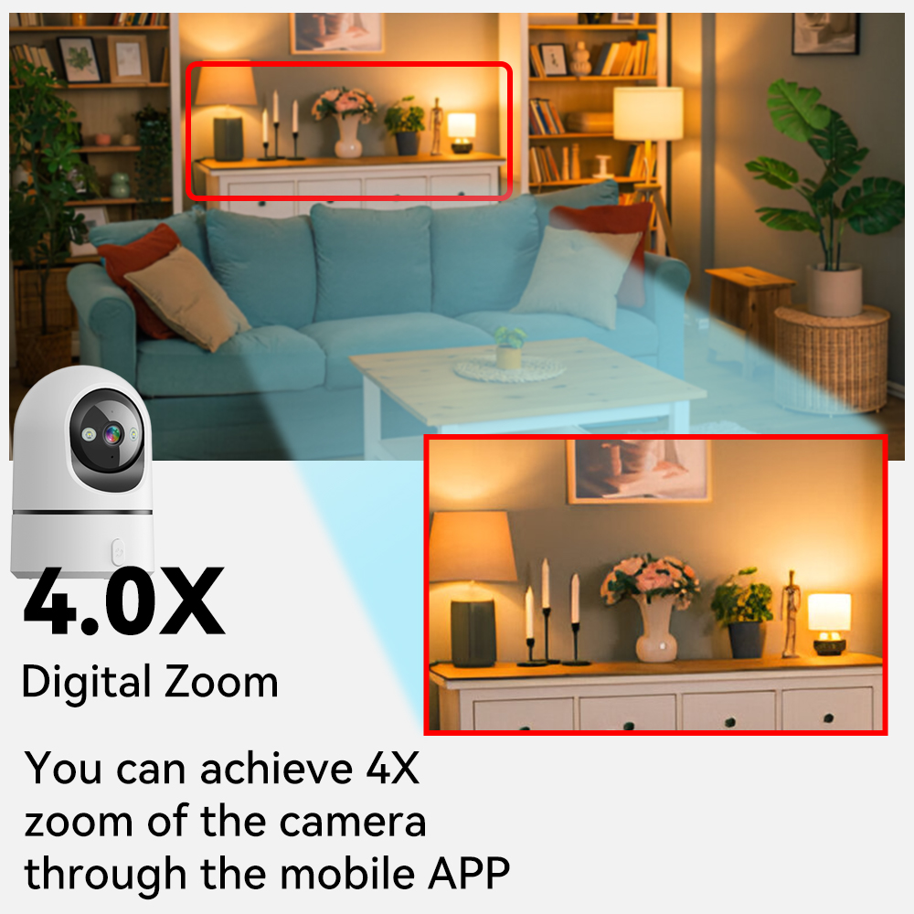1-4 Uds 8MP WiFi cámara PTZ ho - Home Cinema Sony reseña y precio