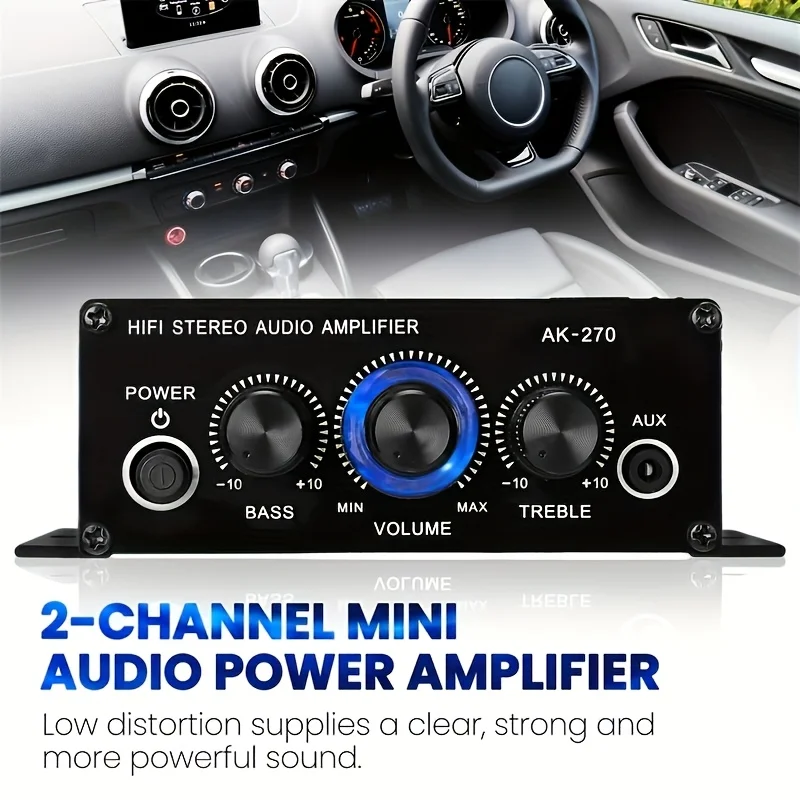 Mini Amplificador de Potencia  - Home Cinema Installation reseña y precio