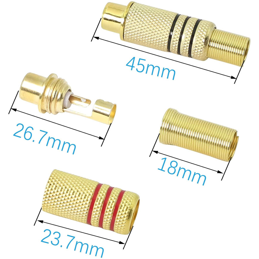 Conector de Audio y Video RCA  - Home Cinema System reseña y precio