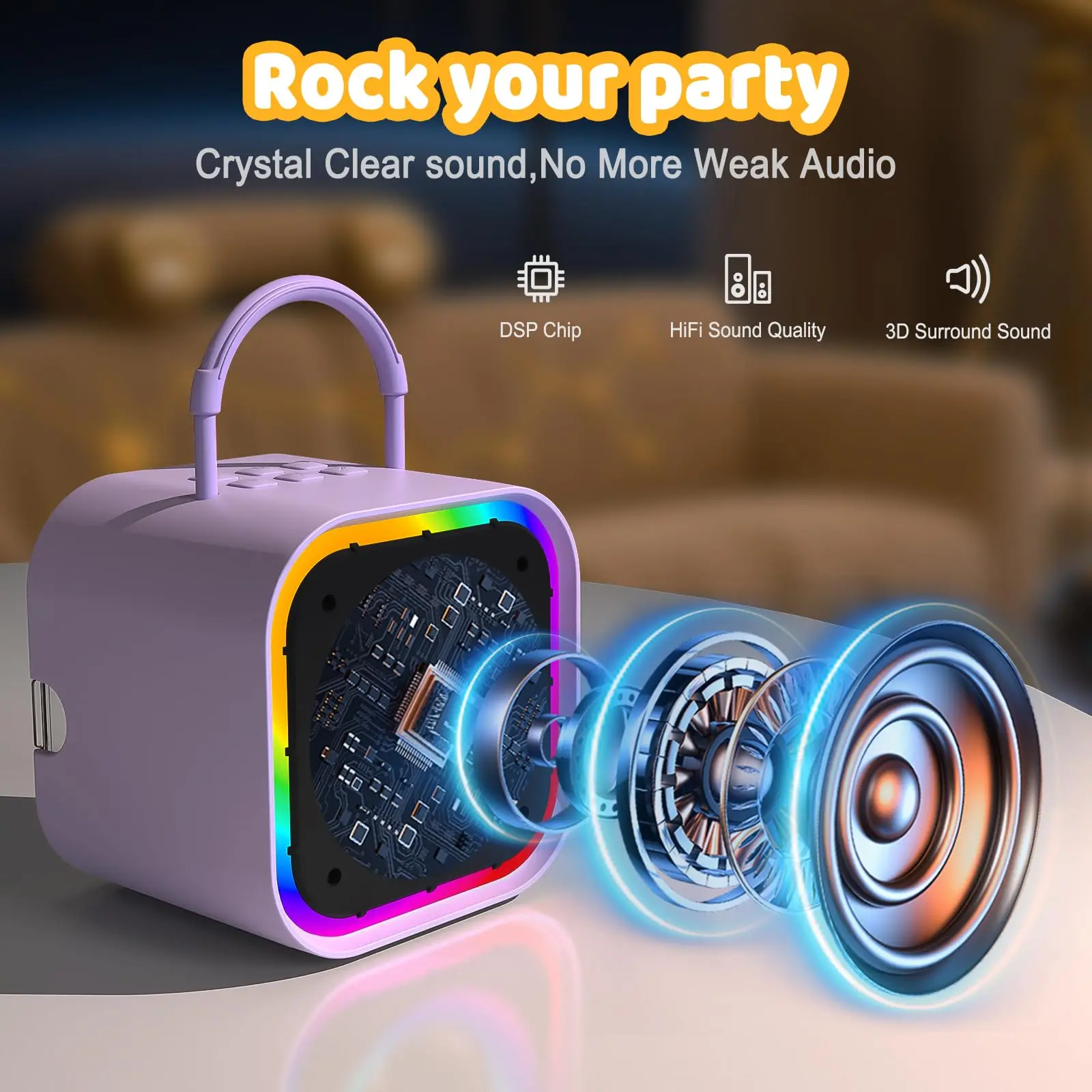 Micrófono inalámbrico dual par - Home Cinema In Small Room reseña y precio